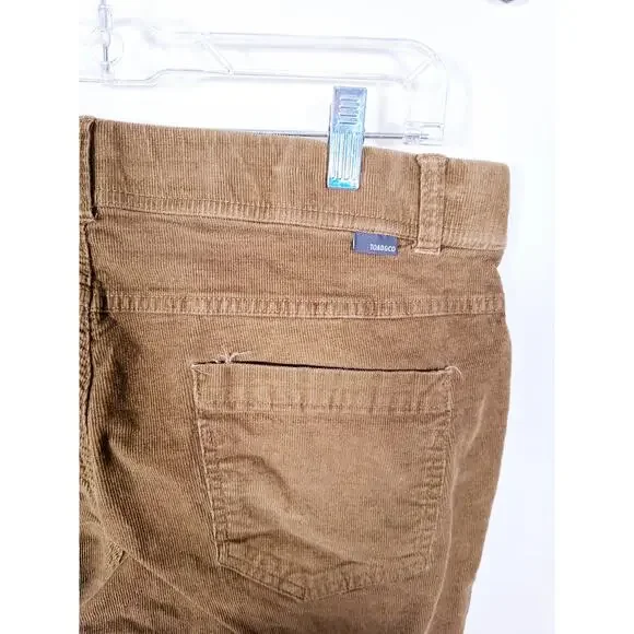 Toad & Co Women's Corduroy Pants Olive Green Size 14 - Picture 6 of 6